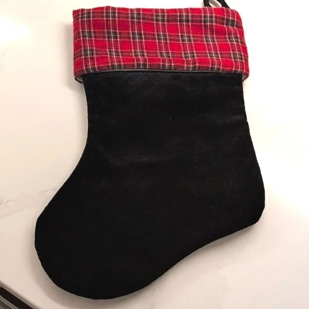 Cat Christmas Stocking with Dangling Fish - Picture 5 of 8